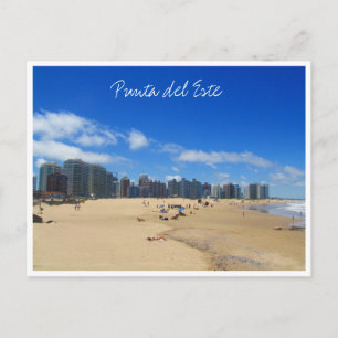 punta strand skyline briefkaart