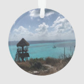 Punta Sur, Isla Mujeres, Mexico-Ornament Ornament (achterkant)
