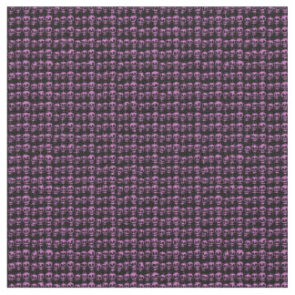 Puntas calaveras rosas. stof