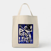 PUNTEN IN DISTRESS CANVAS TAS (Achterkant)