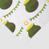 Punten van goud en Hoefijzers Tissuepapier (Detail)