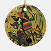 Punten van Wassily Kandinsky,  expressionisme Keramisch Ornament (Achterkant)