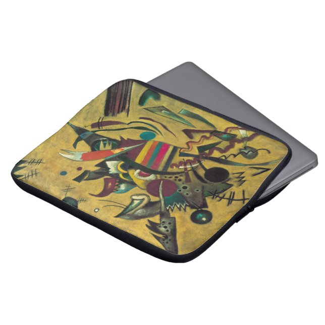 Punten van Wassily Kandinsky,  expressionisme Laptop Sleeve (Voorkant top)