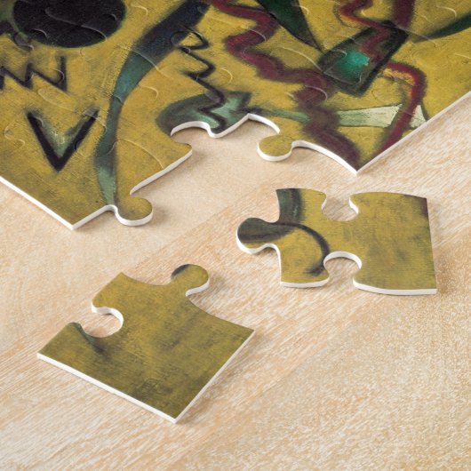 Punten van Wassily Kandinsky,  expressionisme Legpuzzel (Zijkant)