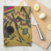 Punten van Wassily Kandinsky,  expressionisme Theedoek (Quarter Fold)