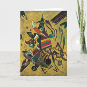 Punten van Wassily Kandinsky, Vintage Expressionis Kaart