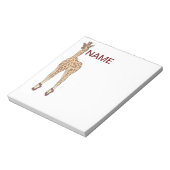 puntengiraffe notitieblok (Gedraaid)