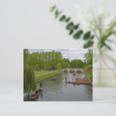 Punting Sur La Carte Postale River Cam (Debout devant)