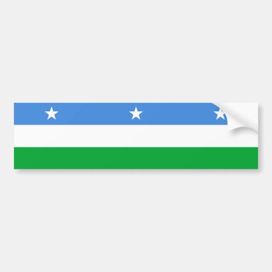 Puntland, Salomonseilanden Bumpersticker (Voorkant)