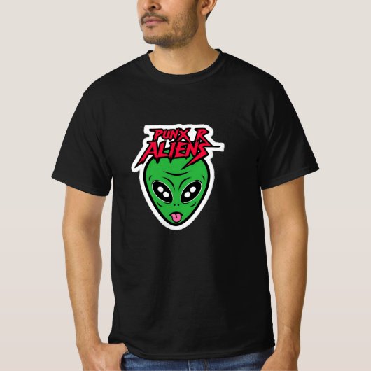 Punx R Aliens T-shirt (Voorkant)