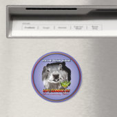 Punxsutawney Phil's Shadow Magnet (In Situ (Lave-vaisselle))