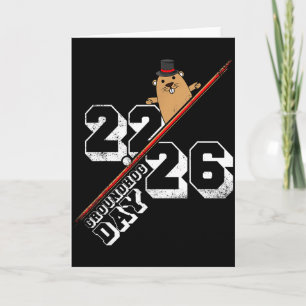 Punxsy Phils Schattige Groundhog Day 2 februari 20 Kaart