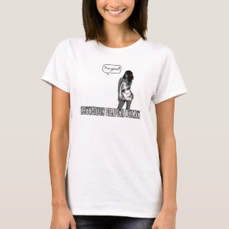 Punyeta. Wit T-shirt