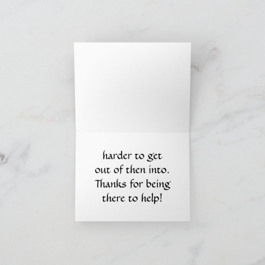 Pup bedankt (Binnen)