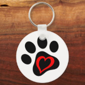 Pup-cake de Service Dog Sleutelhanger (Voorkant)