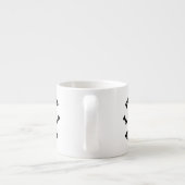 Pup Cup Addict Paw Print Espresso Kop (Achterkant)
