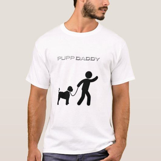 Pup Daddy T-shirt (Voorkant)