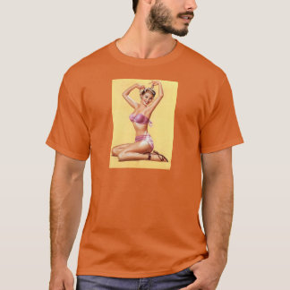 pup girl in de tweede wereldoorlog neuskunst  t-shirt