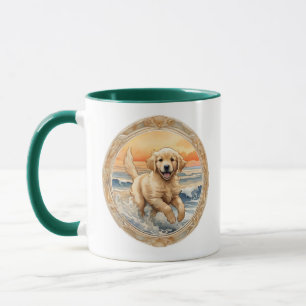 Pup Grows Up Cup - Golden Retriever Mok