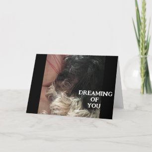 PUP HEEFT DROMEN VAN HOE IK VERJAARDAG ZAL VIEREN KAART