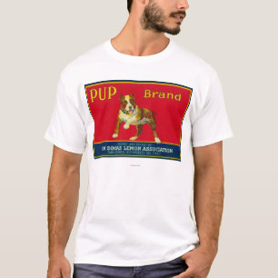 Pup Lemon LabelSan Dimas, CA T-shirt