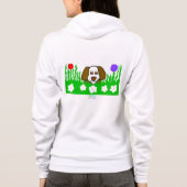 Pup N Jouer Femme Bella+Canvas Sweat - shirt à cap (Dos)