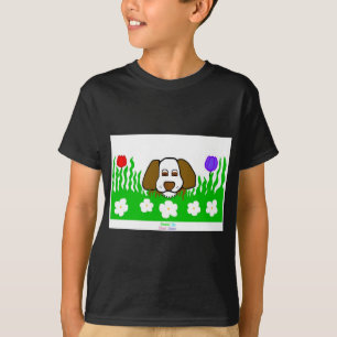 Pup N Play Boys Zwart Basic T Shirt