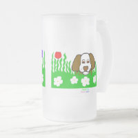 Pup N Play Grote Frosted Glass Mok