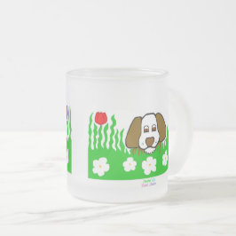 Pup N Play Kleine Frosted Glass Mok