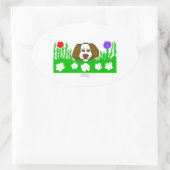 Pup N Play Ovale Sticker (Tas)