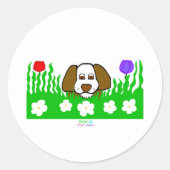 Pup N Play Ronde Sticker (Voorkant)