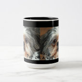 PUP OP EEN CUP Lhasa Apso Speelgoed Dog Gift Mok (Center)