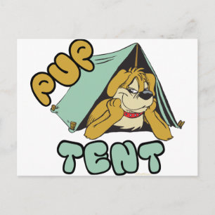 Pup Tent Camping Briefkaart
