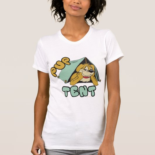 Pup Tent Camping T-shirt (Voorkant)