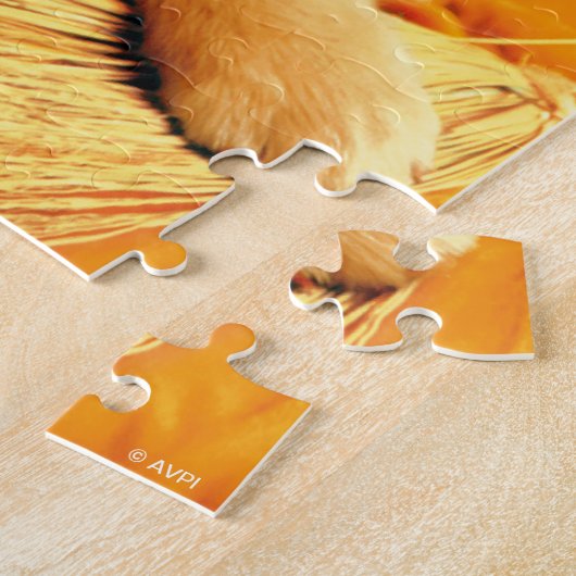 Pup with heks Pet and Broom Legpuzzel (Zijkant)