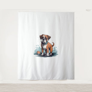 PupArt Design Boxer Briefs - Funny Dog Graphic Wandkleed