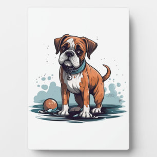 PupArt Design Boxershorts - Grappige Hond Grafisch Fotoplaat