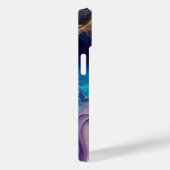 Puple Mable Roos Gold Naam Script Case-Mate iPhone Case (Achterkant / Rechts)