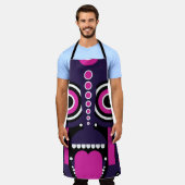 Puple Pink Tiki Schort (Gedragen)