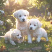 Puppen Sticker (Voorkant)