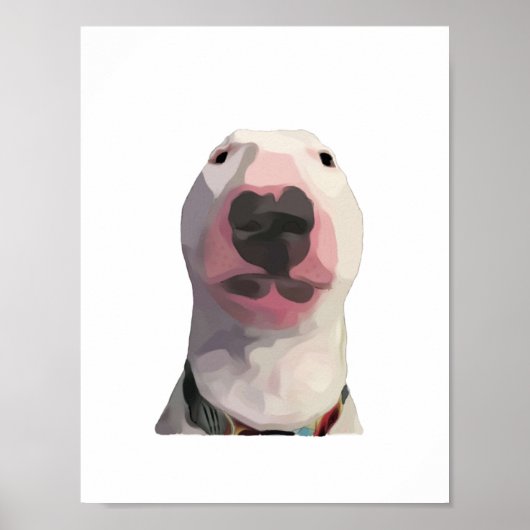 PupperNelson Cartoon Meme Face Poster (Voorkant)