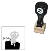 Puppet looking at you 	rubberstempel (Gestempeld)