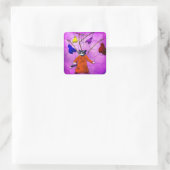 Puppet Master Cat Rechthoekige Sticker (Tas)