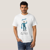 Puppet op een string t-shirt (Voorkant volledig)