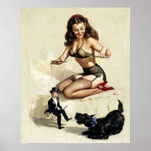 Puppet-pop omhoog poster (Voorkant)