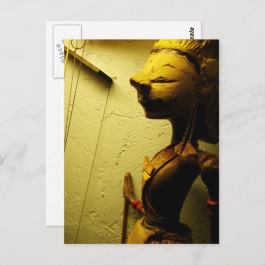 Puppetten Briefkaart (Voorkant / Achterkant)