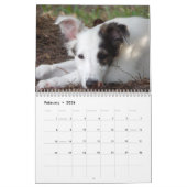 puppies 1-2 van Silken Windhound 2014 Kalender (Feb 2026)