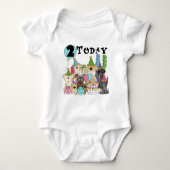 Puppies 2e Verjaardags Bash Tshirts en geschenken (Voorkant)