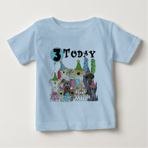 Puppies 3e Verjaardags Bash Tshirts en geschenken