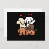 Puppies Briefkaart (Voorkant / Achterkant)